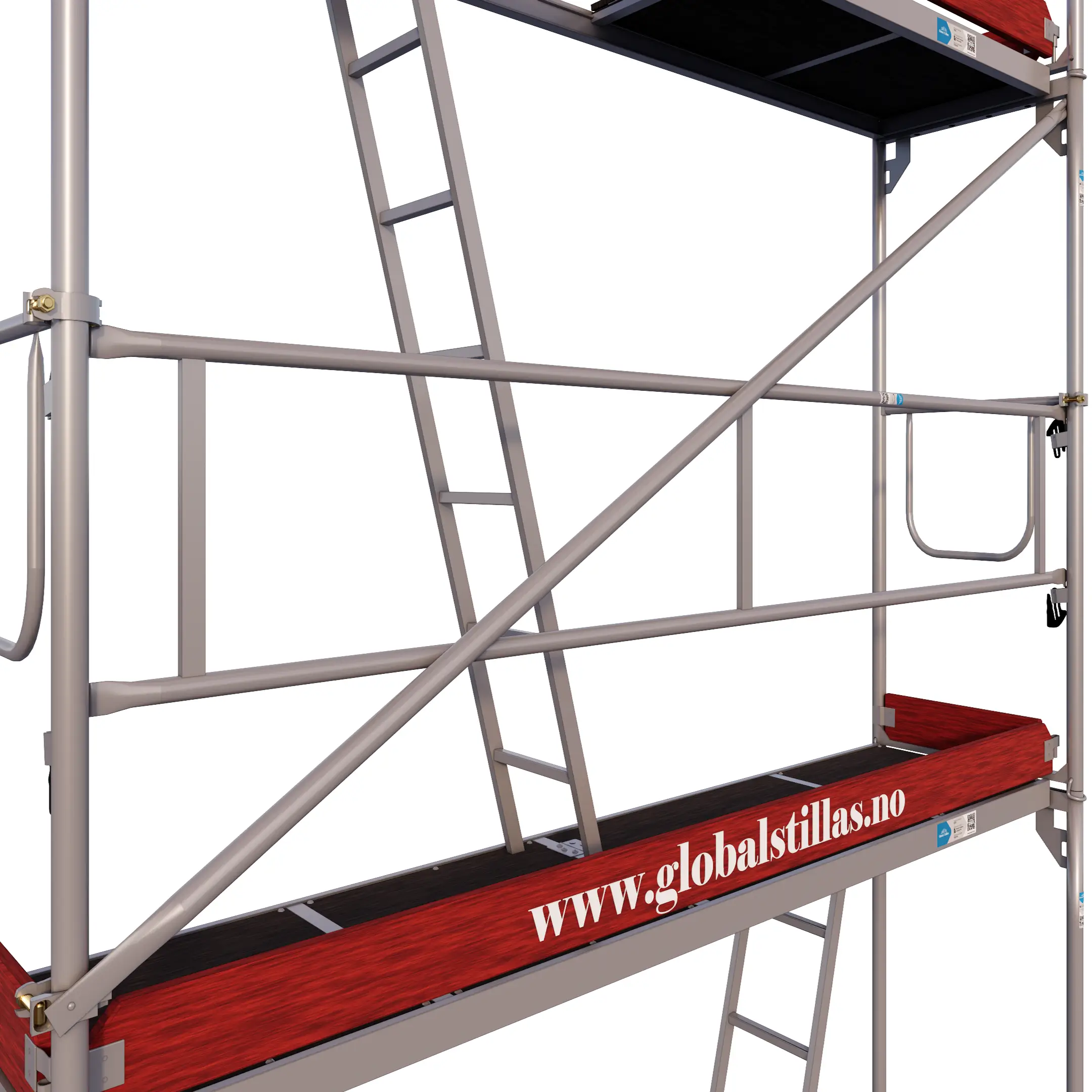 Dobbelt rekkverk 3+