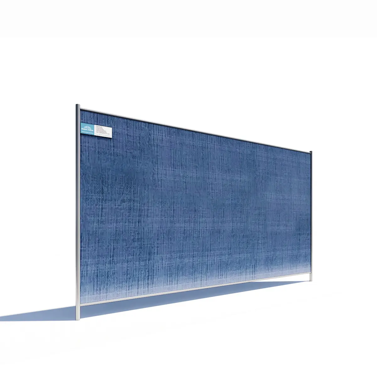 Byggegjerdeduk 3,41×1,76m