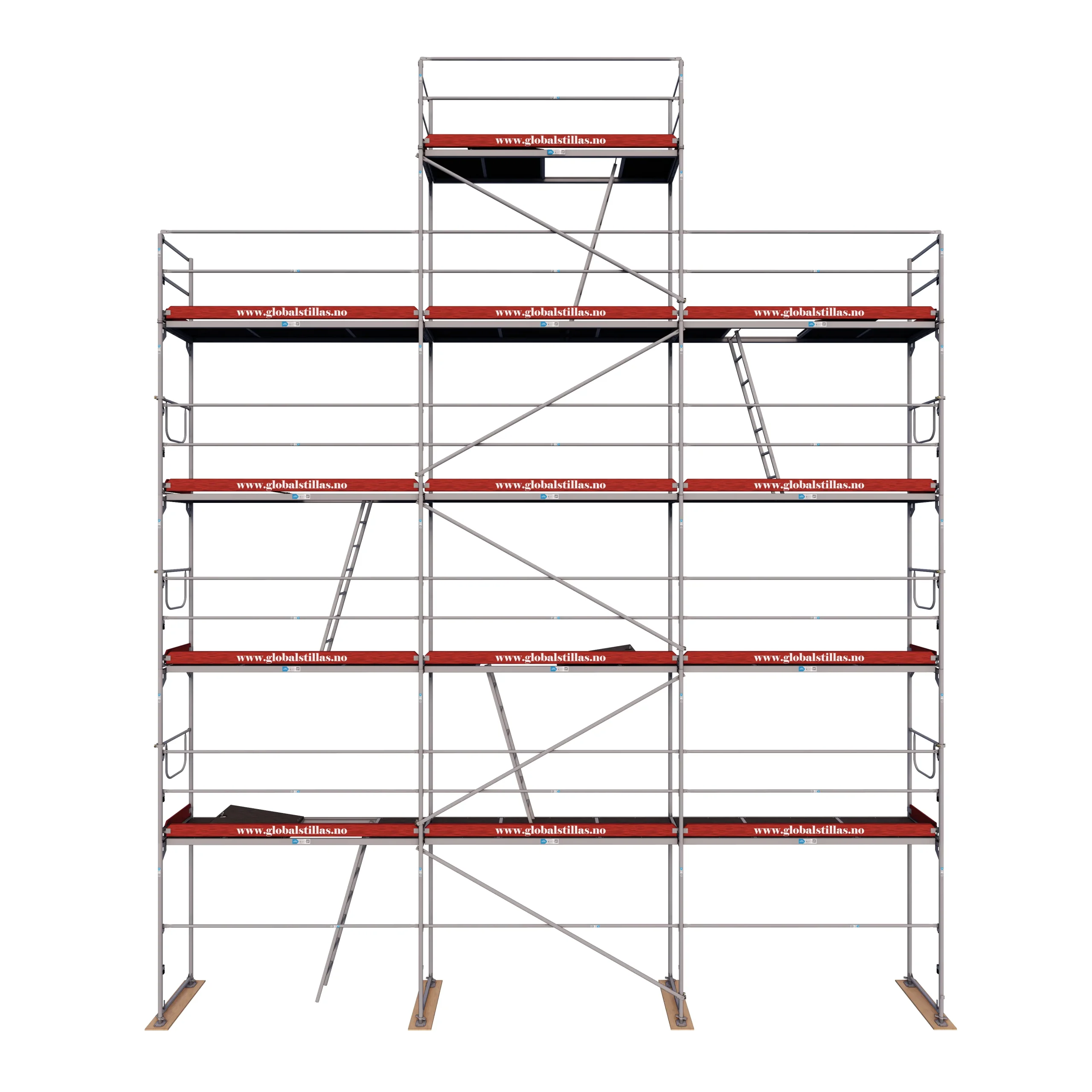 Stillaspakke 103m2 stål