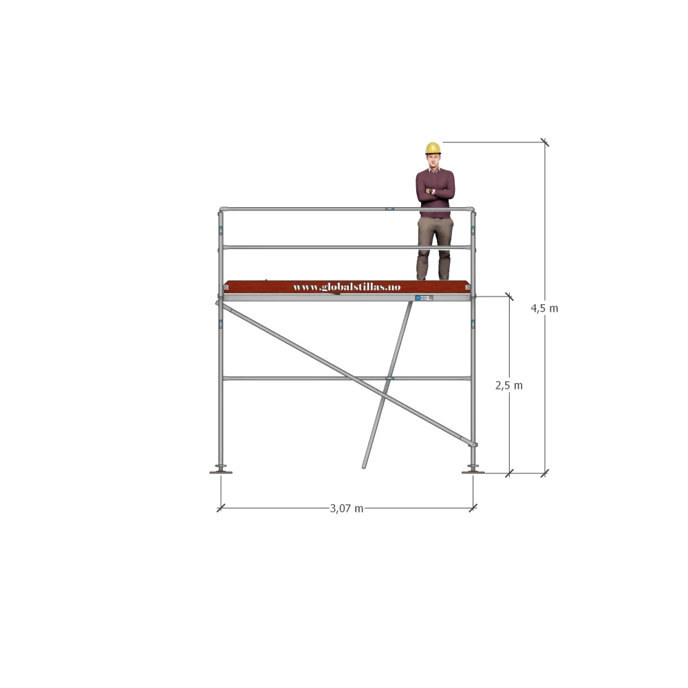 Stillaspakke 11 – 14m² stål