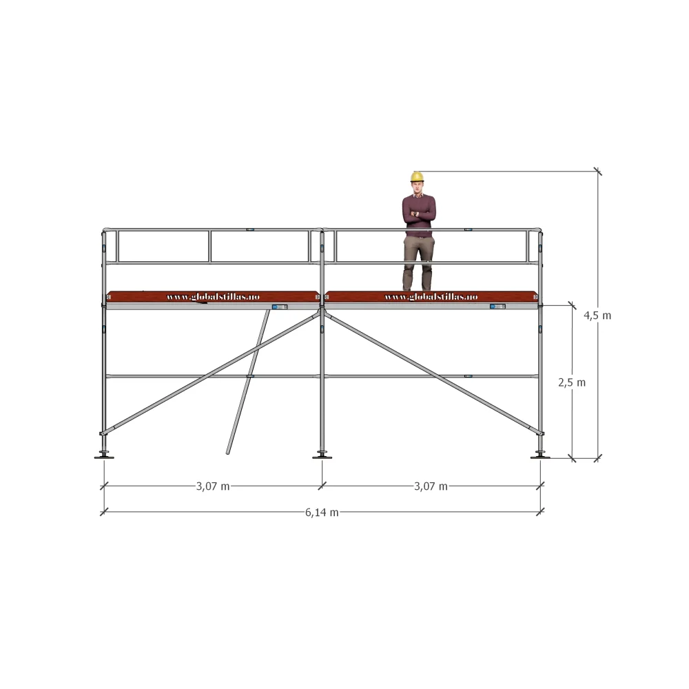Stillaspakke 12 – 28m² aluminium
