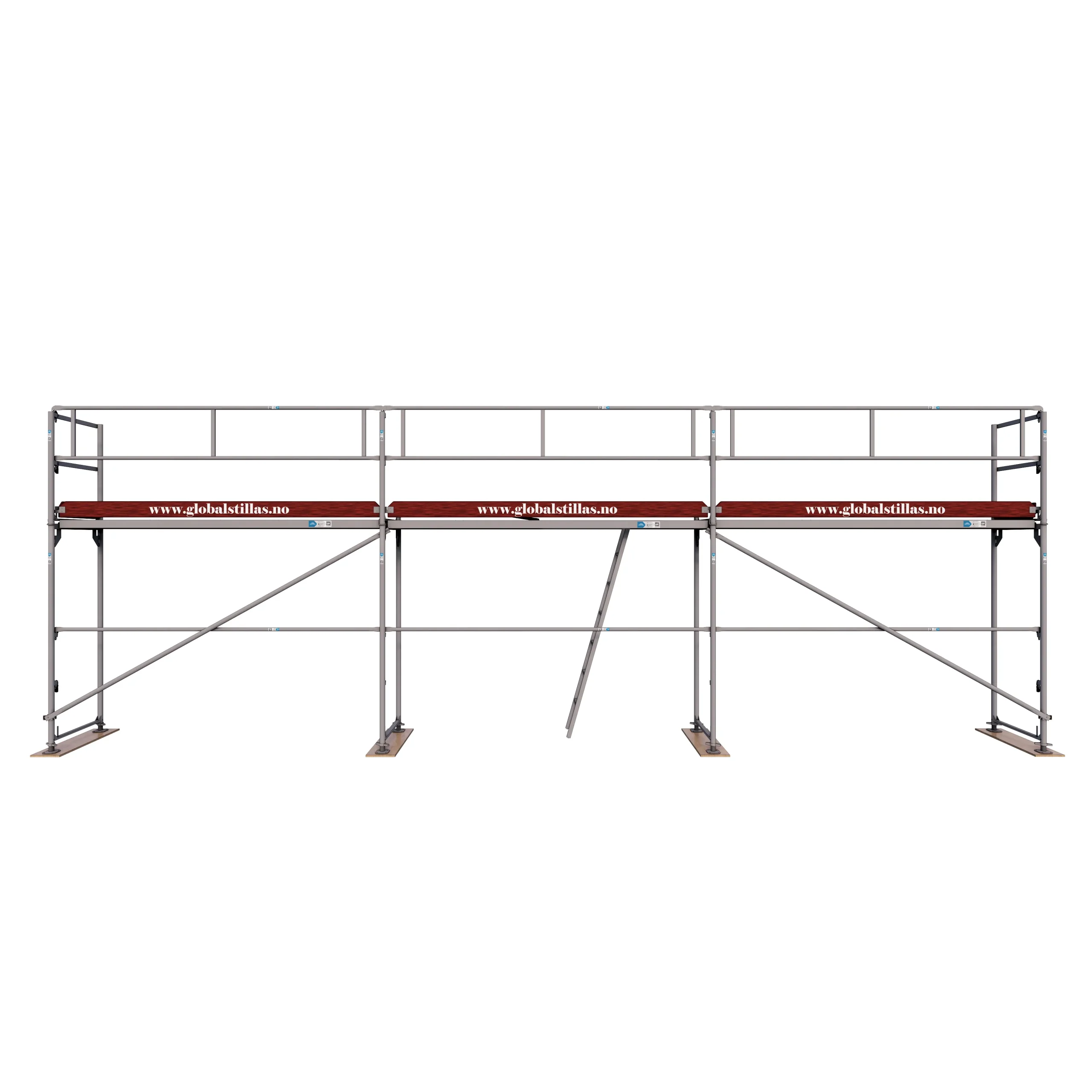 Stillaspakke 42m2 aluminium