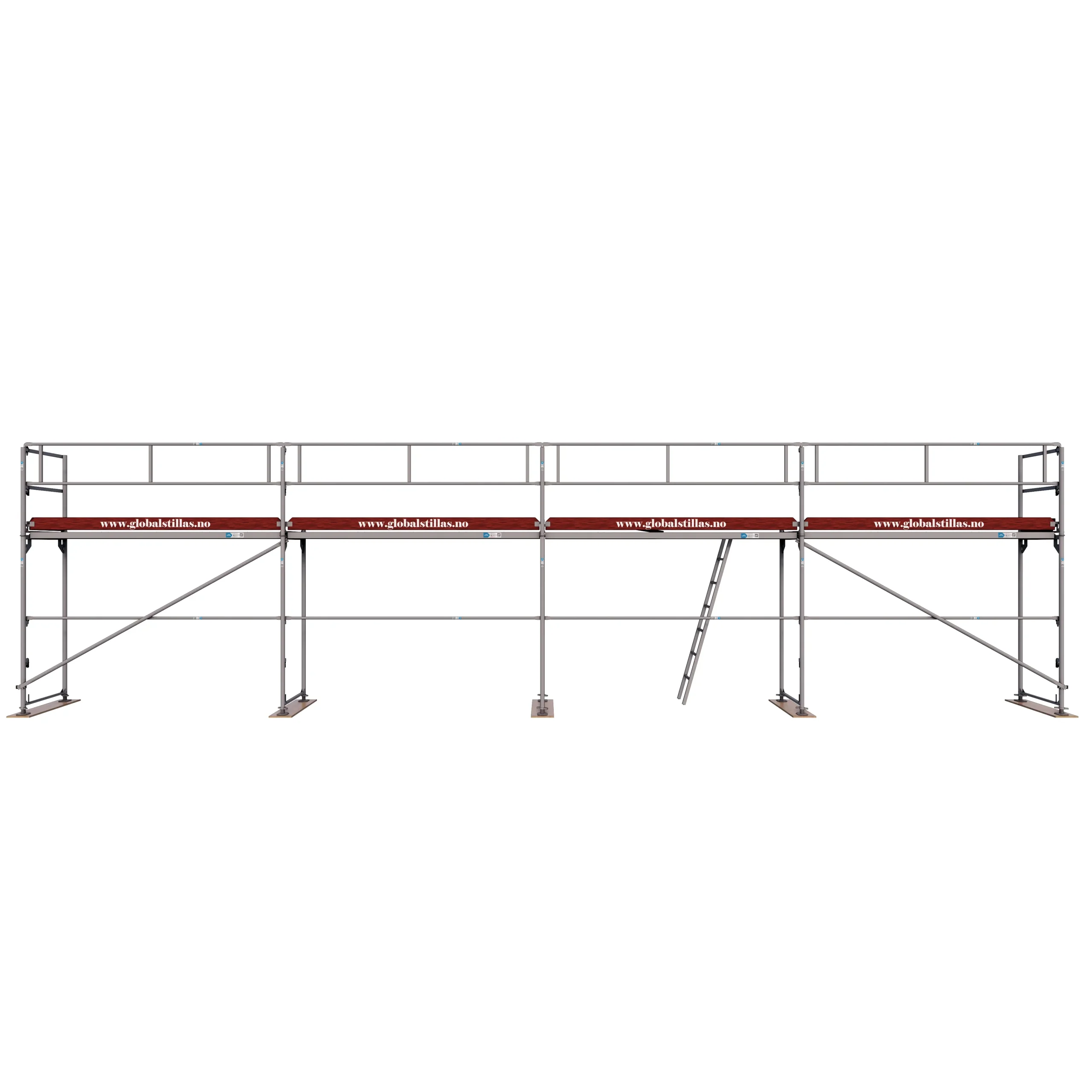 Stillaspakke 56m2 aluminium