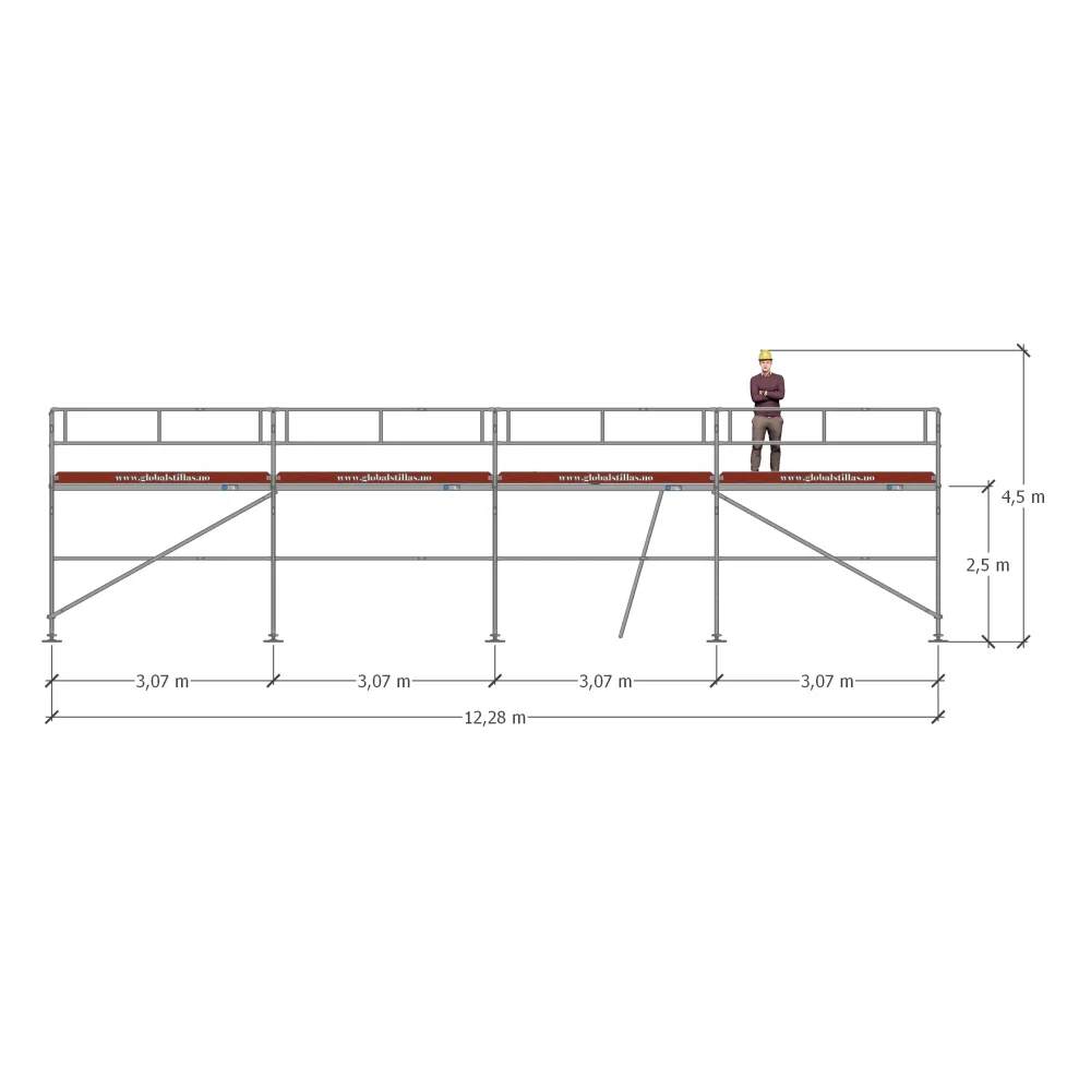 Stillaspakke 14 – 56m² aluminium