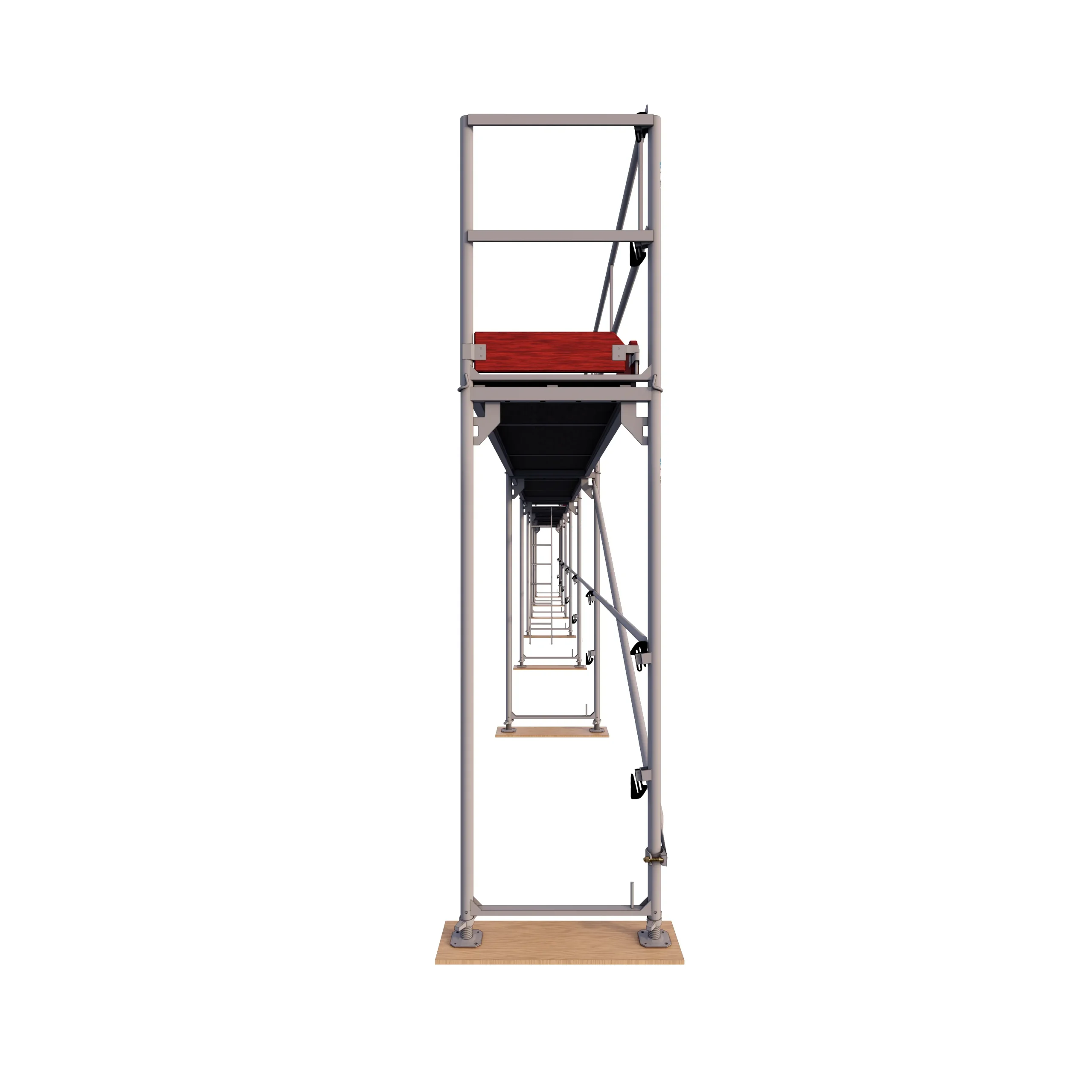 Lettstillas 83m2 aluminium