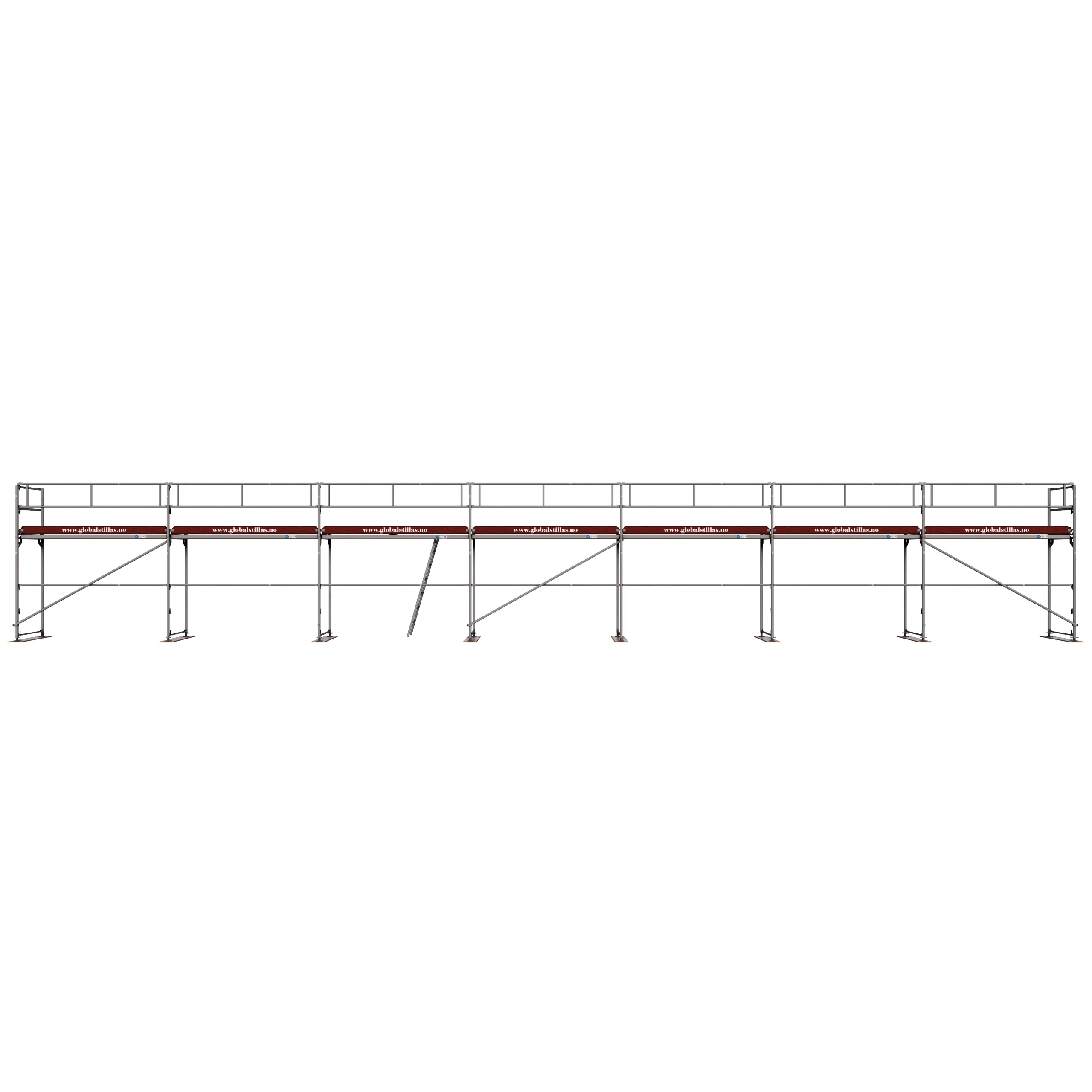 Stillaspakke 97m2 aluminium