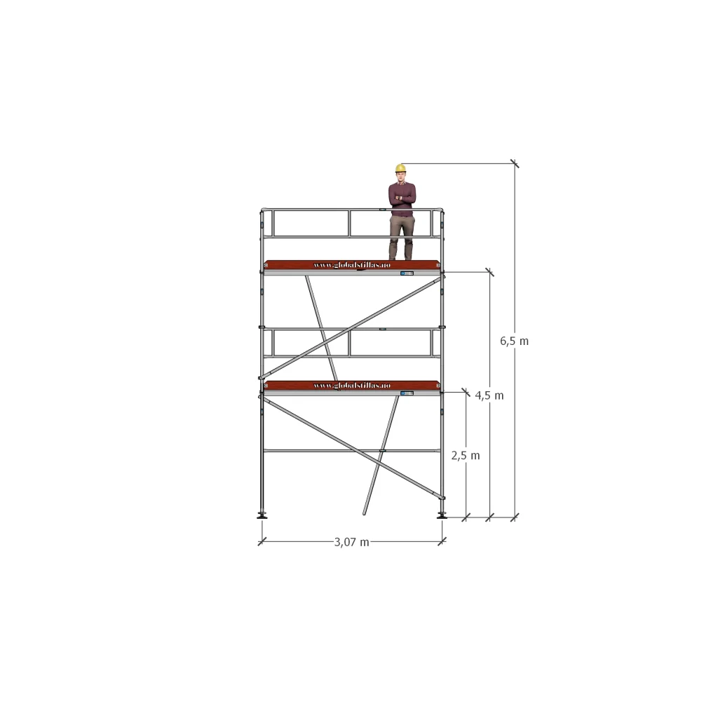 Stillaspakke 21 -21m² aluminium