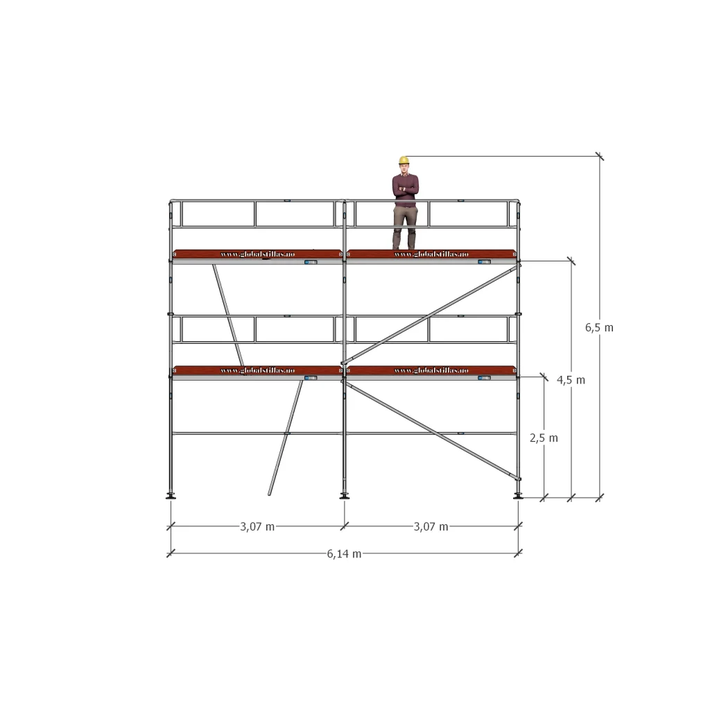 Stillaspakke 22 - 40m² aluminium
