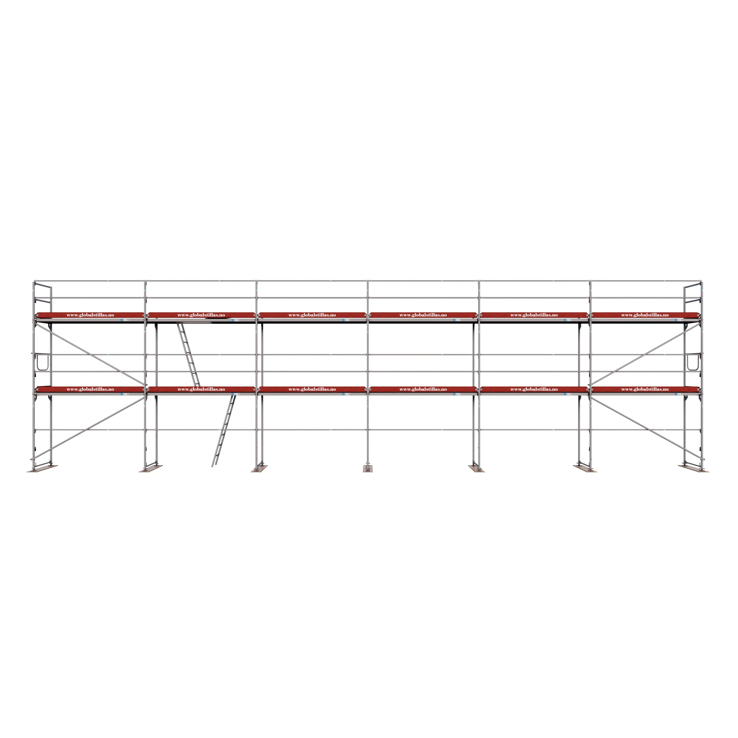 Stillaspakke 120m2 stål