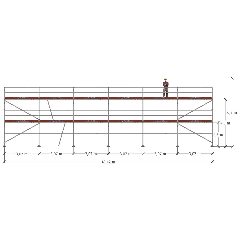 Stillaspakke 26 – 120m² stål