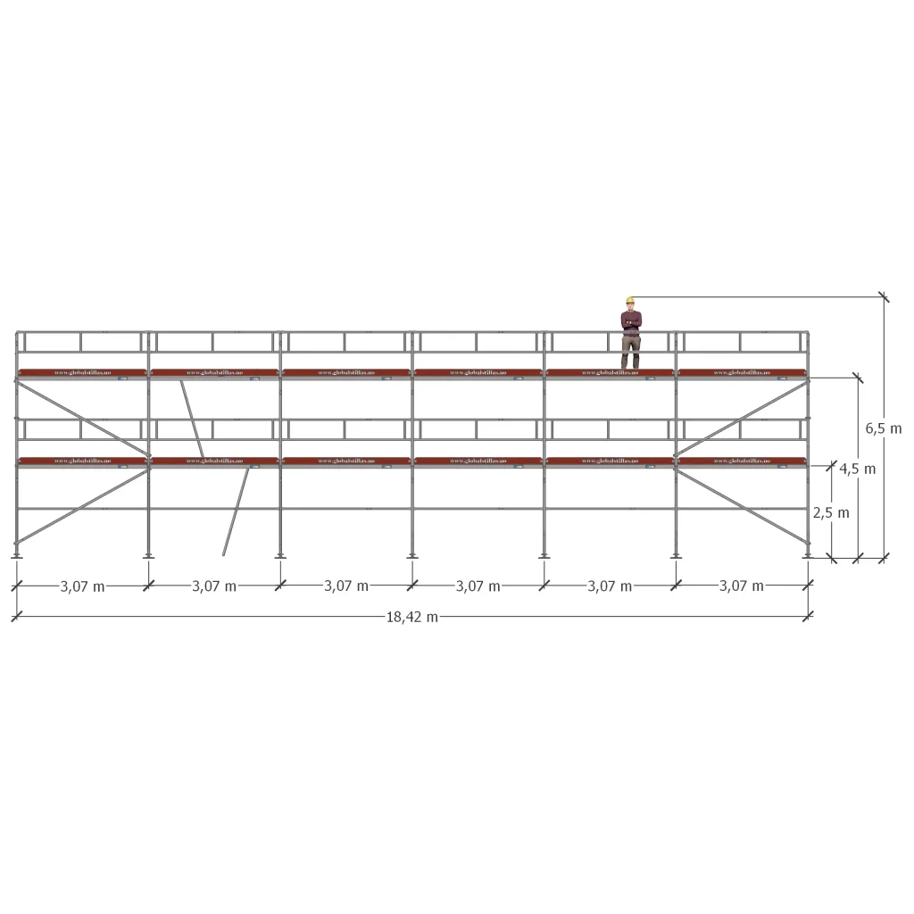 Stillaspakke 26 - 120m² aluminium