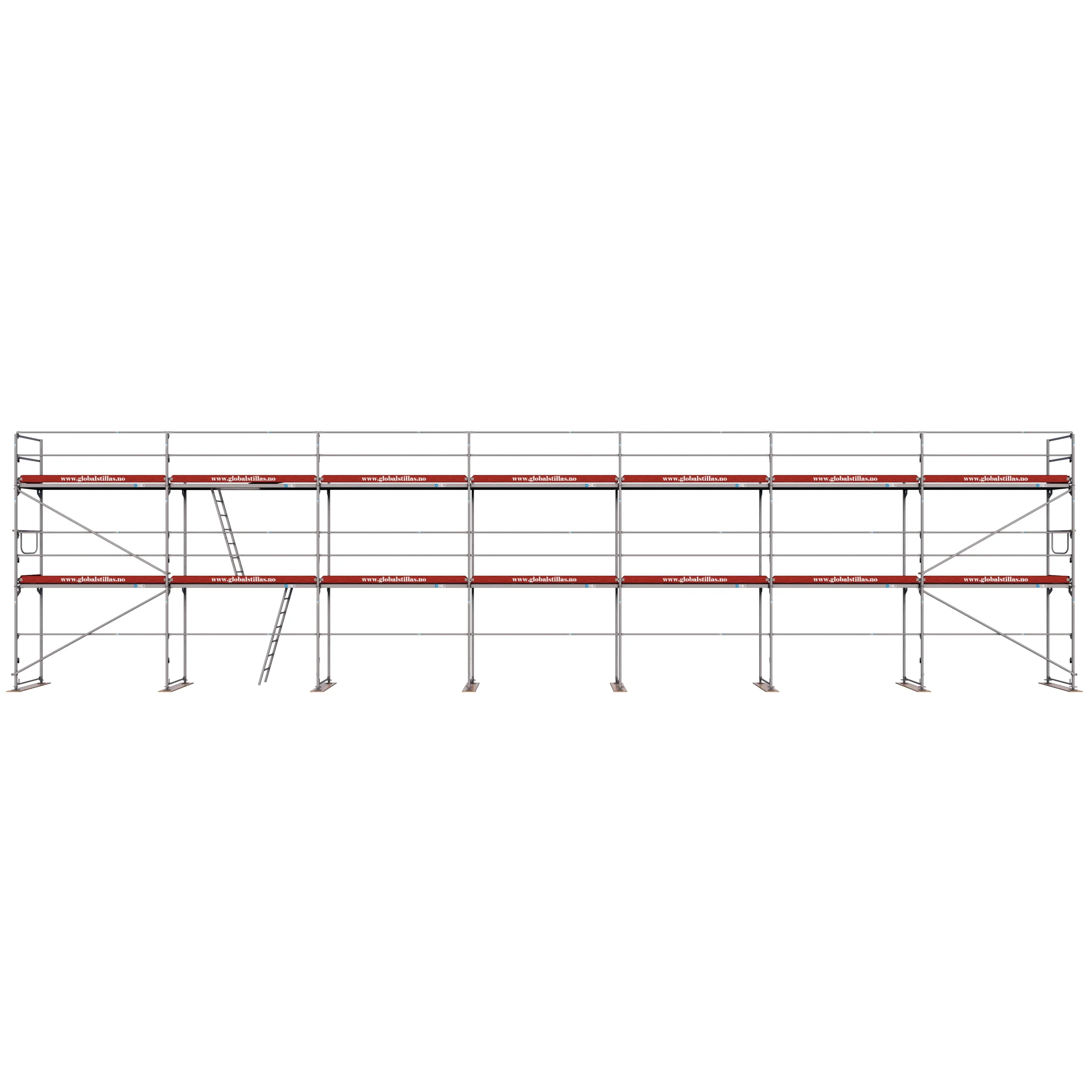 Stillaspakke 140m2 stål