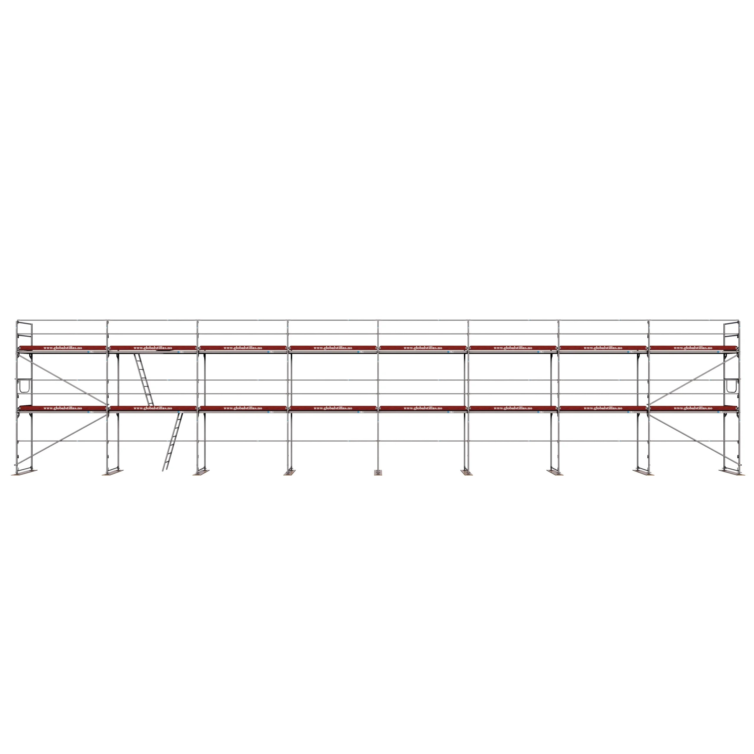 Stillaspakke 160m2 stål