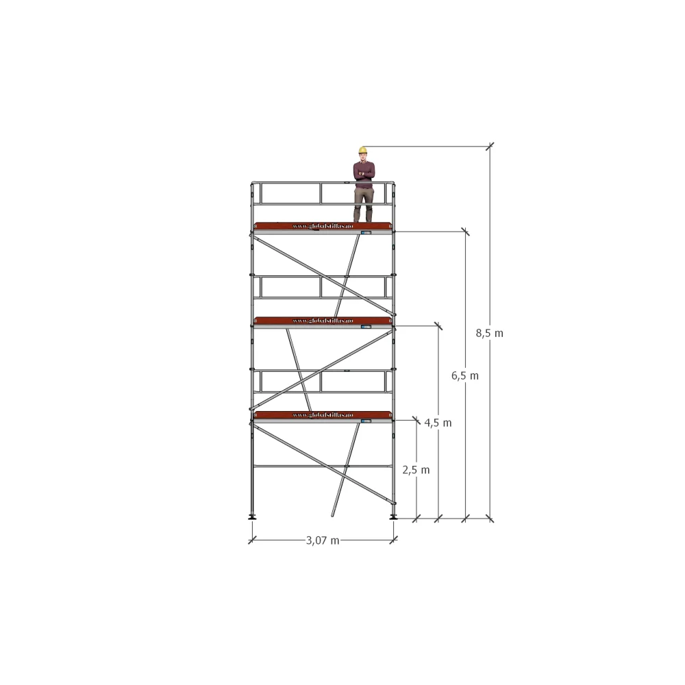 Stillaspakke 31 -29m² aluminium