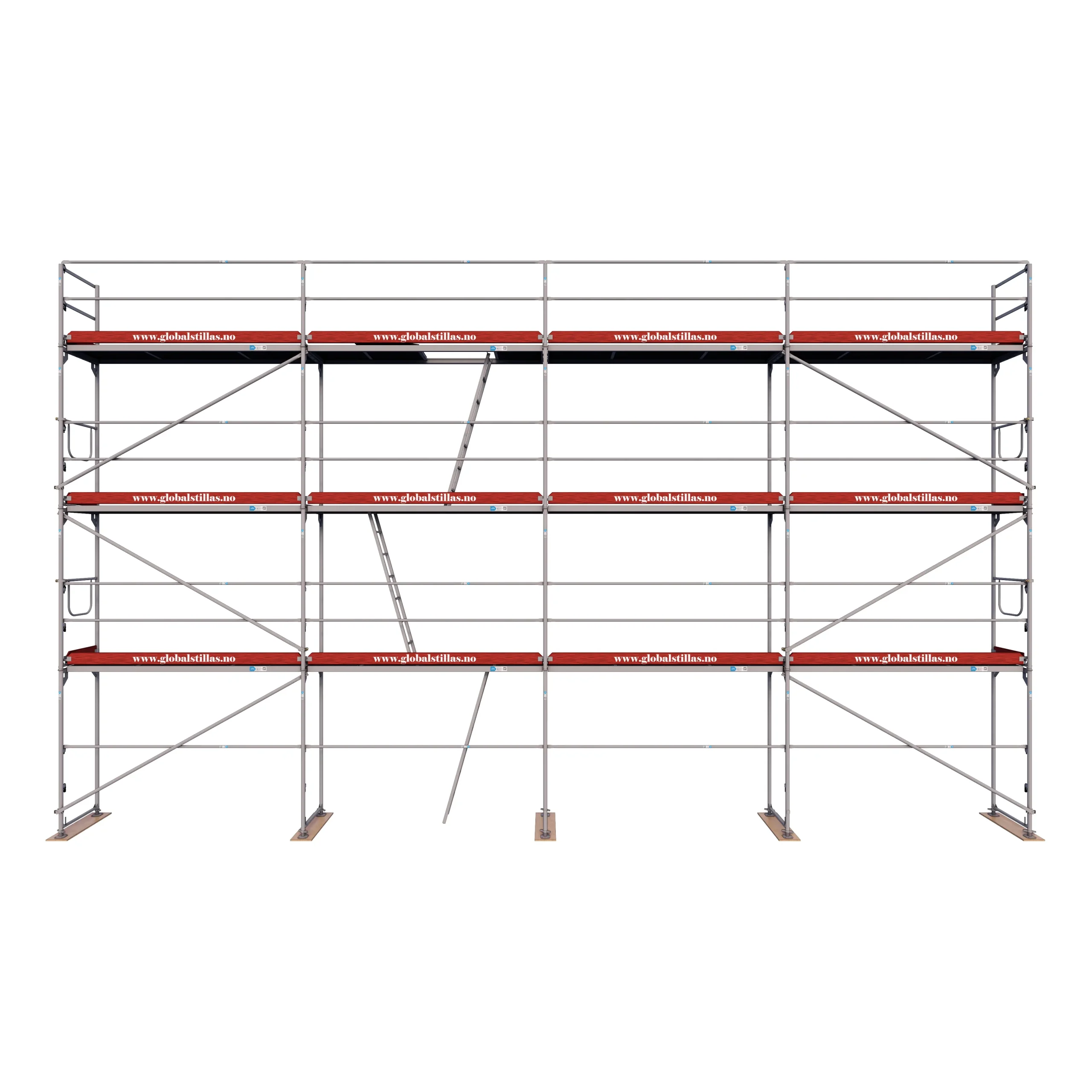Stillaspakke 105m2 stål