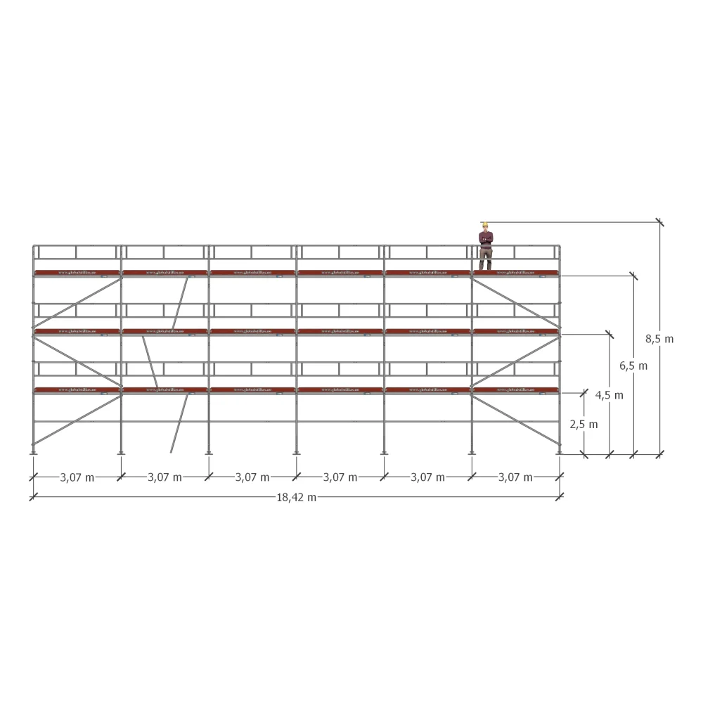 Stillaspakke 36 – 157m² aluminium