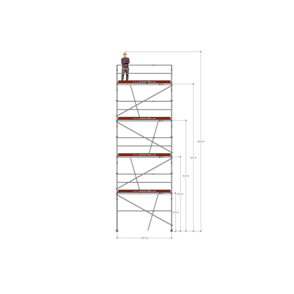 Stillaspakke 41 – 33m² stål