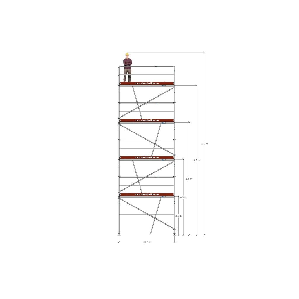 Stillaspakke 41 - 33m² stål