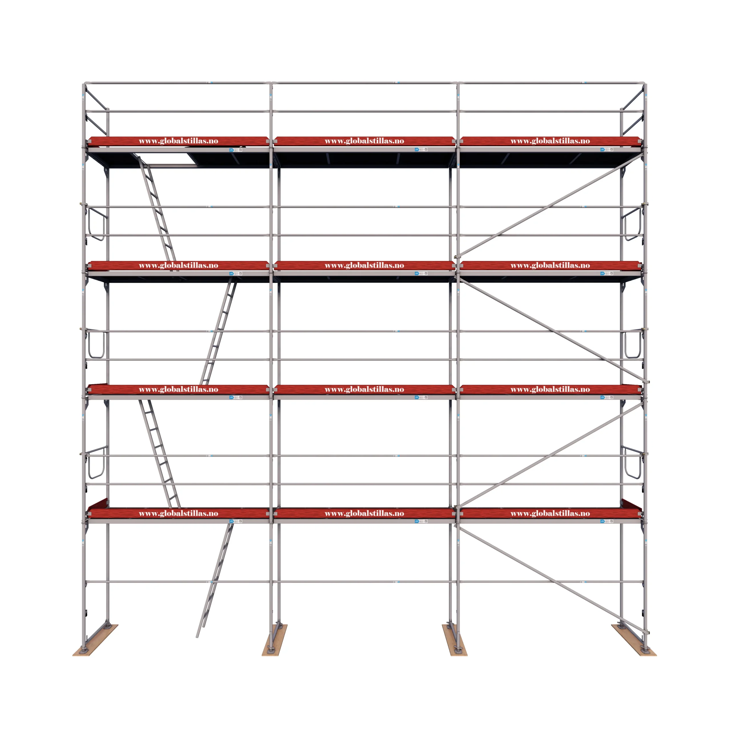 Stillaspakke 96m2 stål