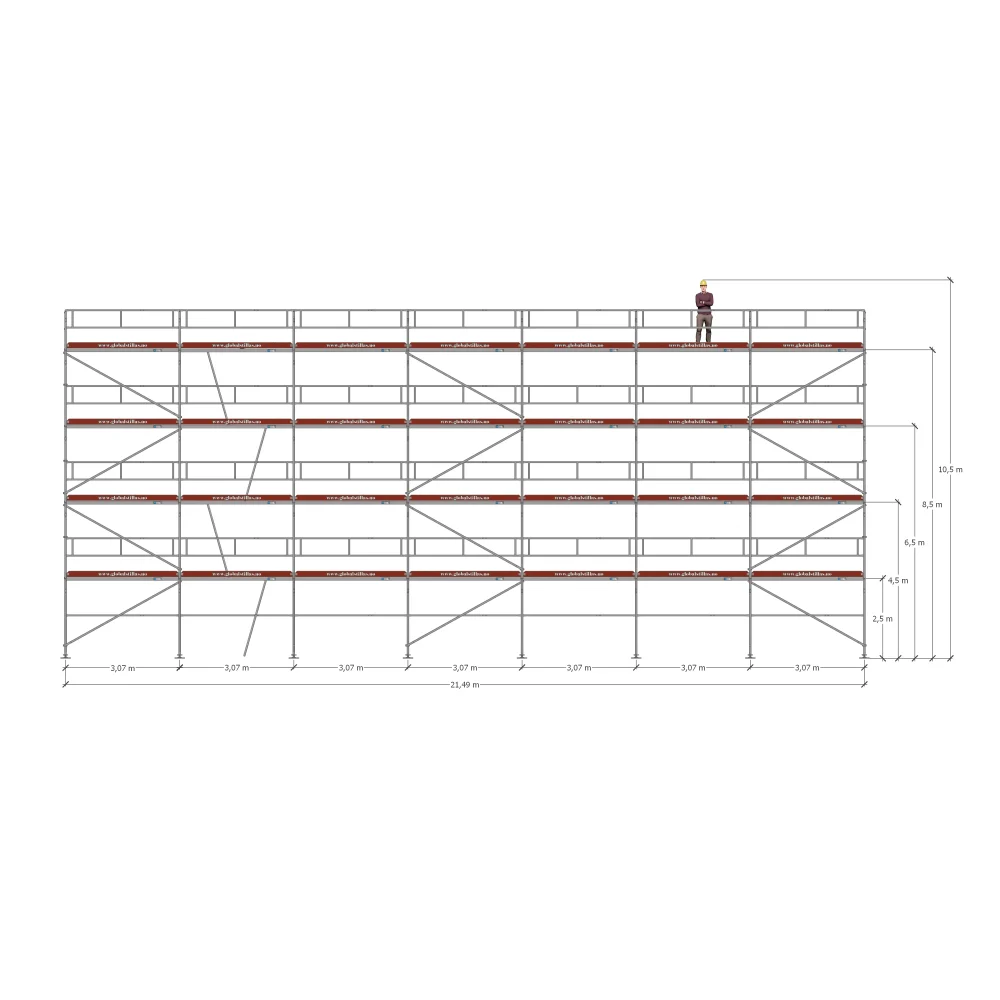 Stillaspakke 47 – 226m² aluminium