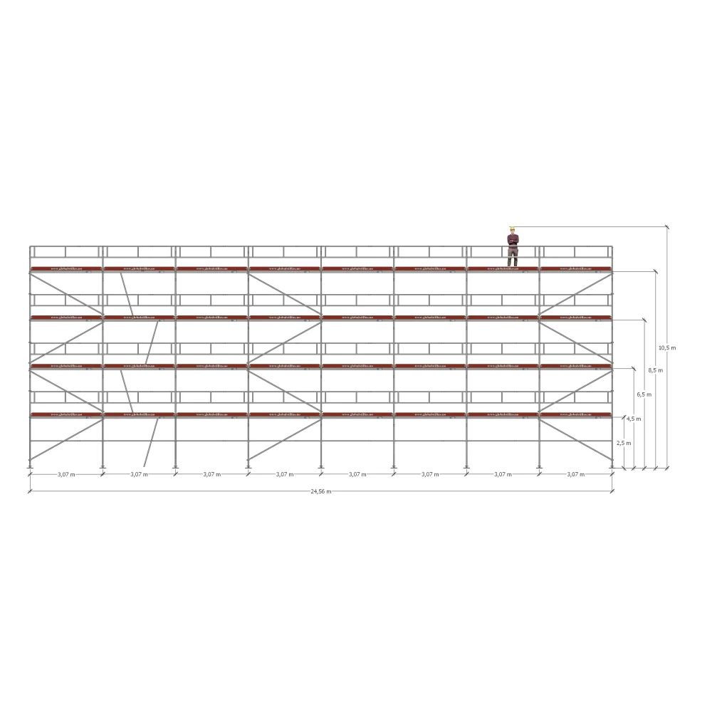 Stillaspakke 48 – 258m² aluminium