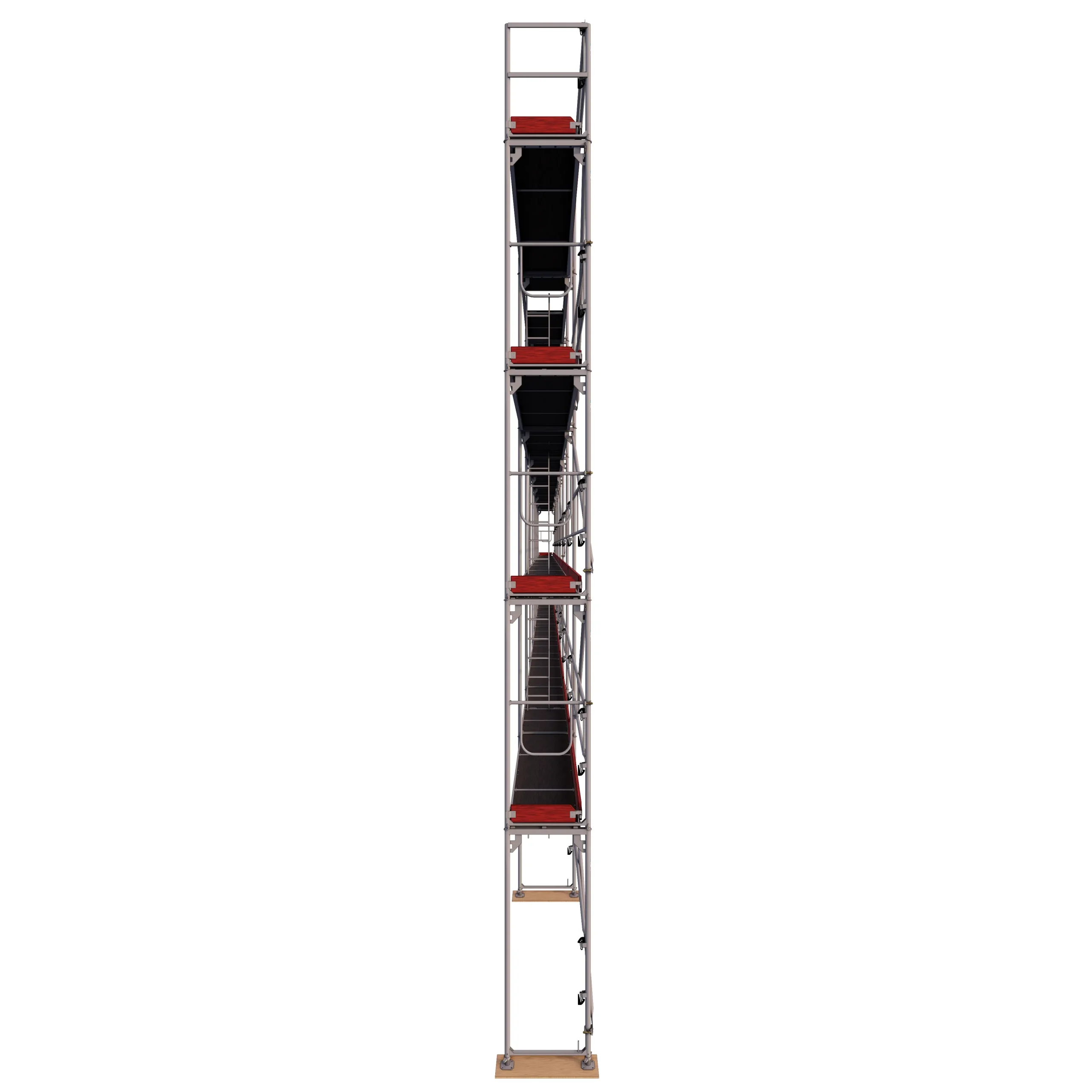 Lettstillas 258m2 aluminium