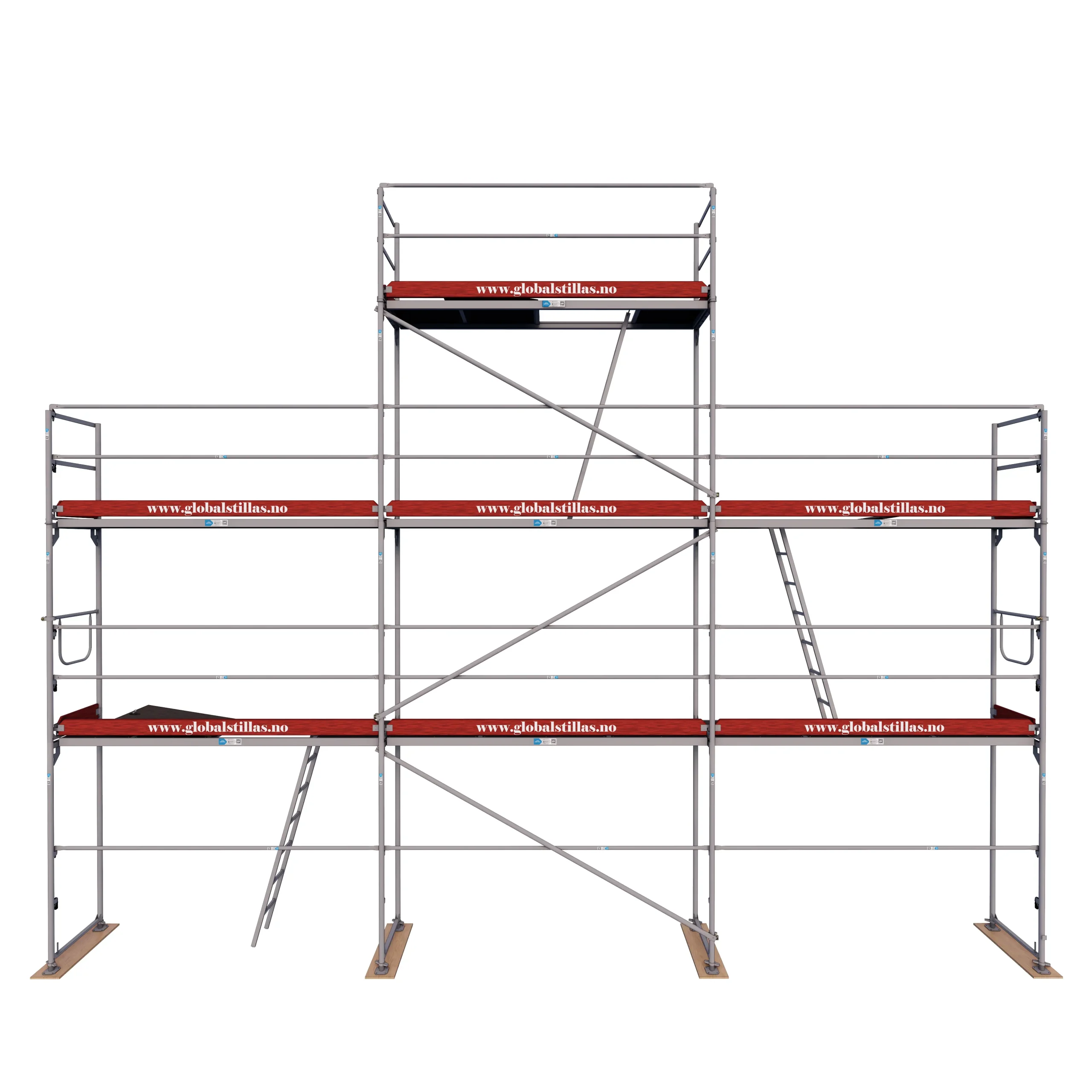 Stillaspakke 66m2 stål