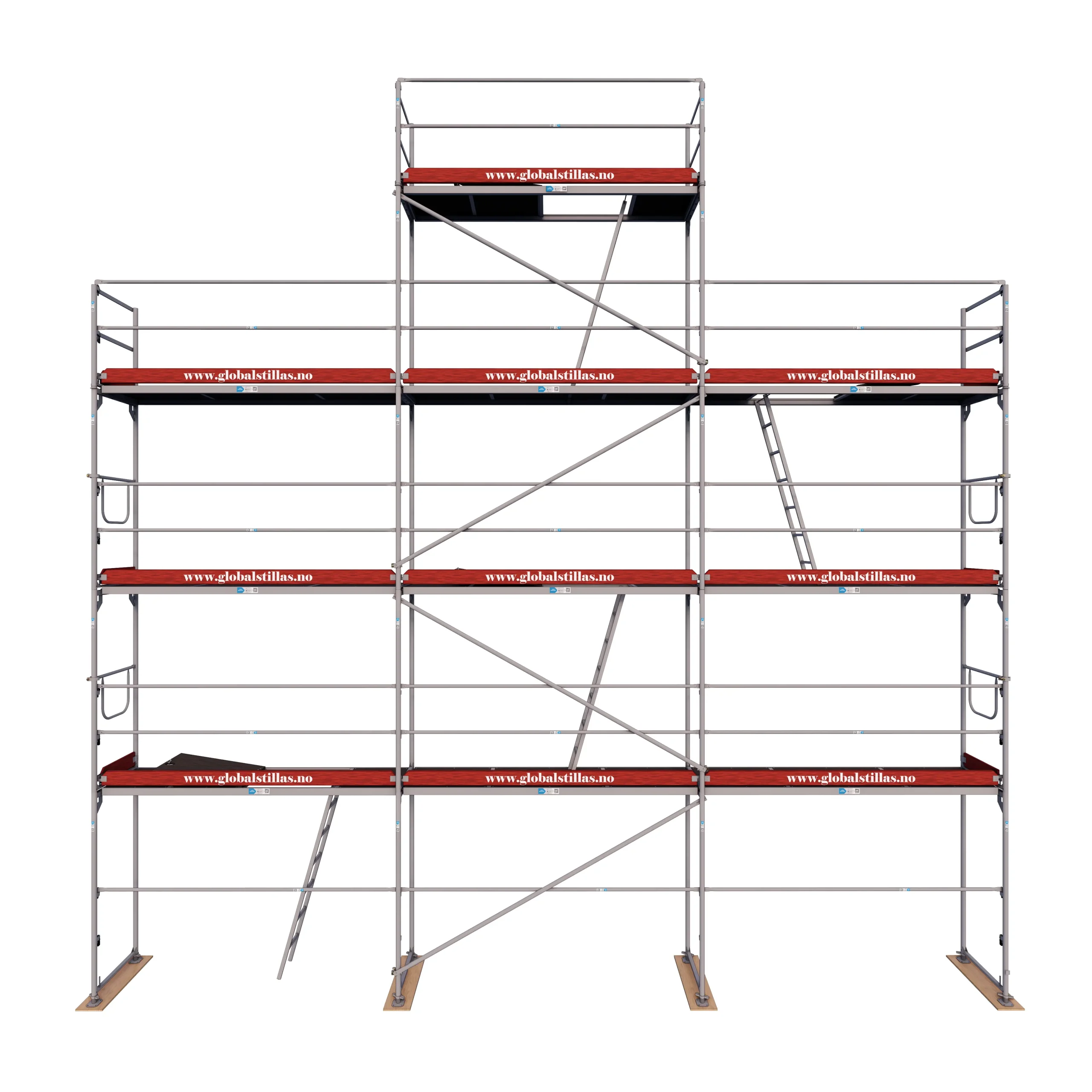 Stillaspakke 85m2 stål