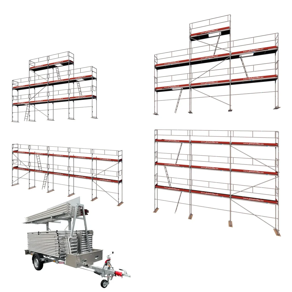 Tilhengerpakke Flexi M aluminium