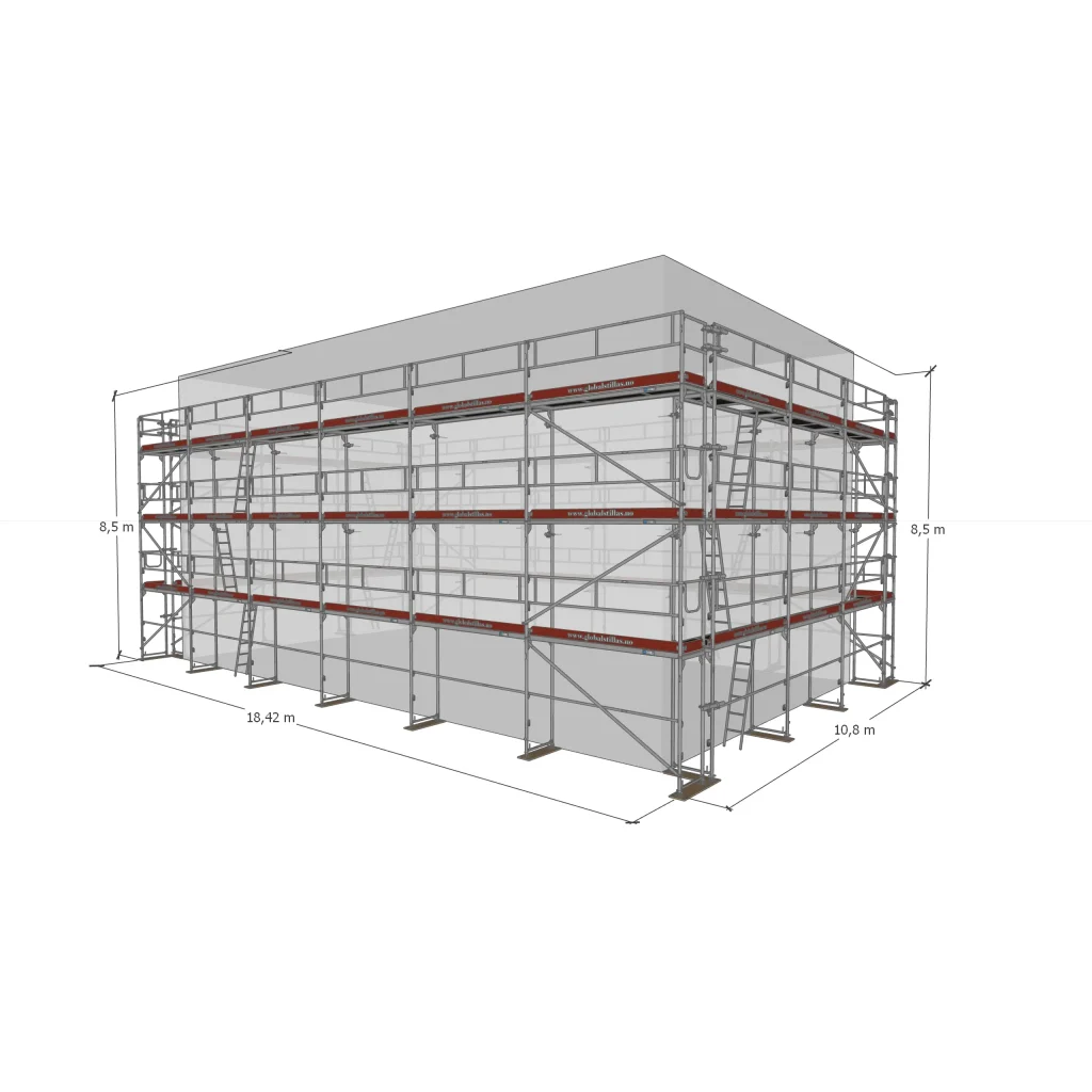 Huspakke Proff 470m² aluminium