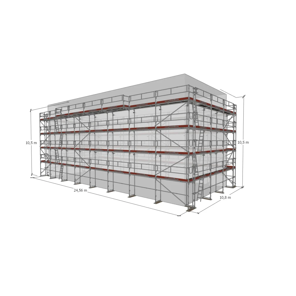 Huspakke Proff 710m² aluminium