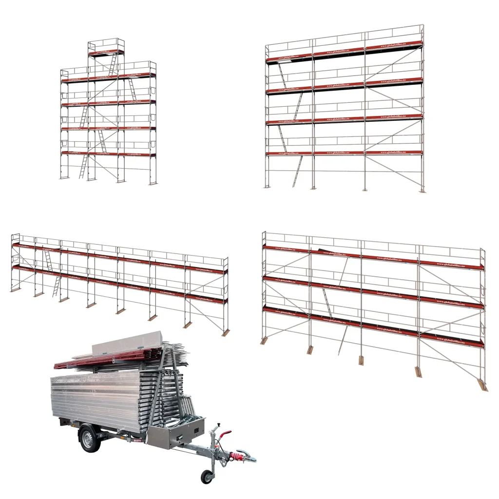 Tilhengerpakke Flexi XL aluminium