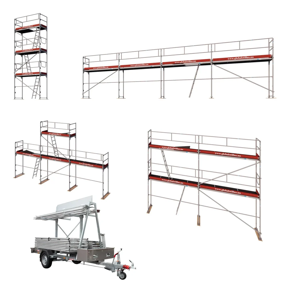 Tilhengerpakke Flexi XS aluminium