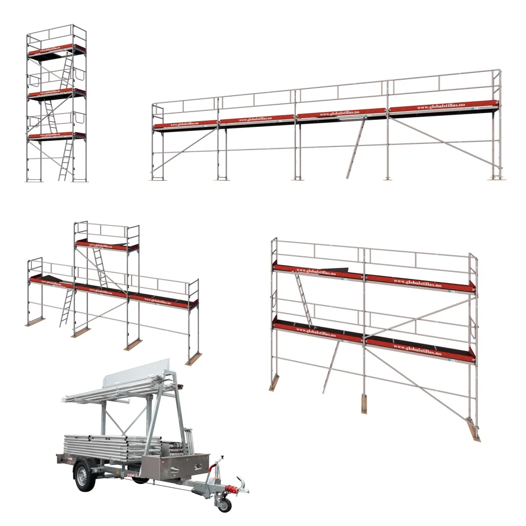 Tilhengerpakke Flexi XS aluminium
