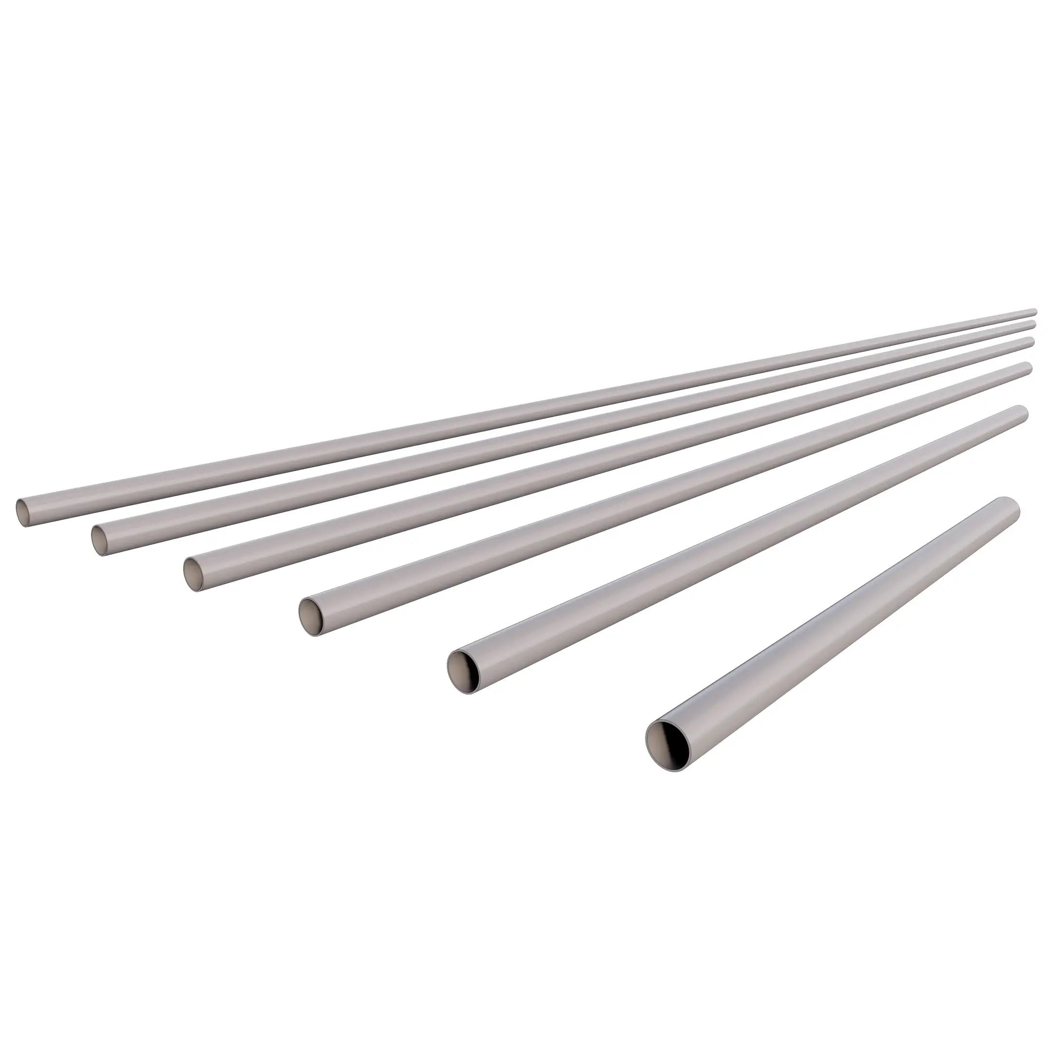 Galvanisert rør 50 mm, lengde 2 m