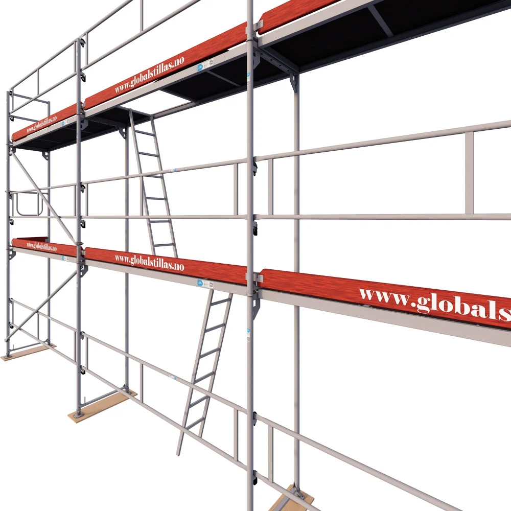 Rammestillas Proff 600m² pakke – aluminium