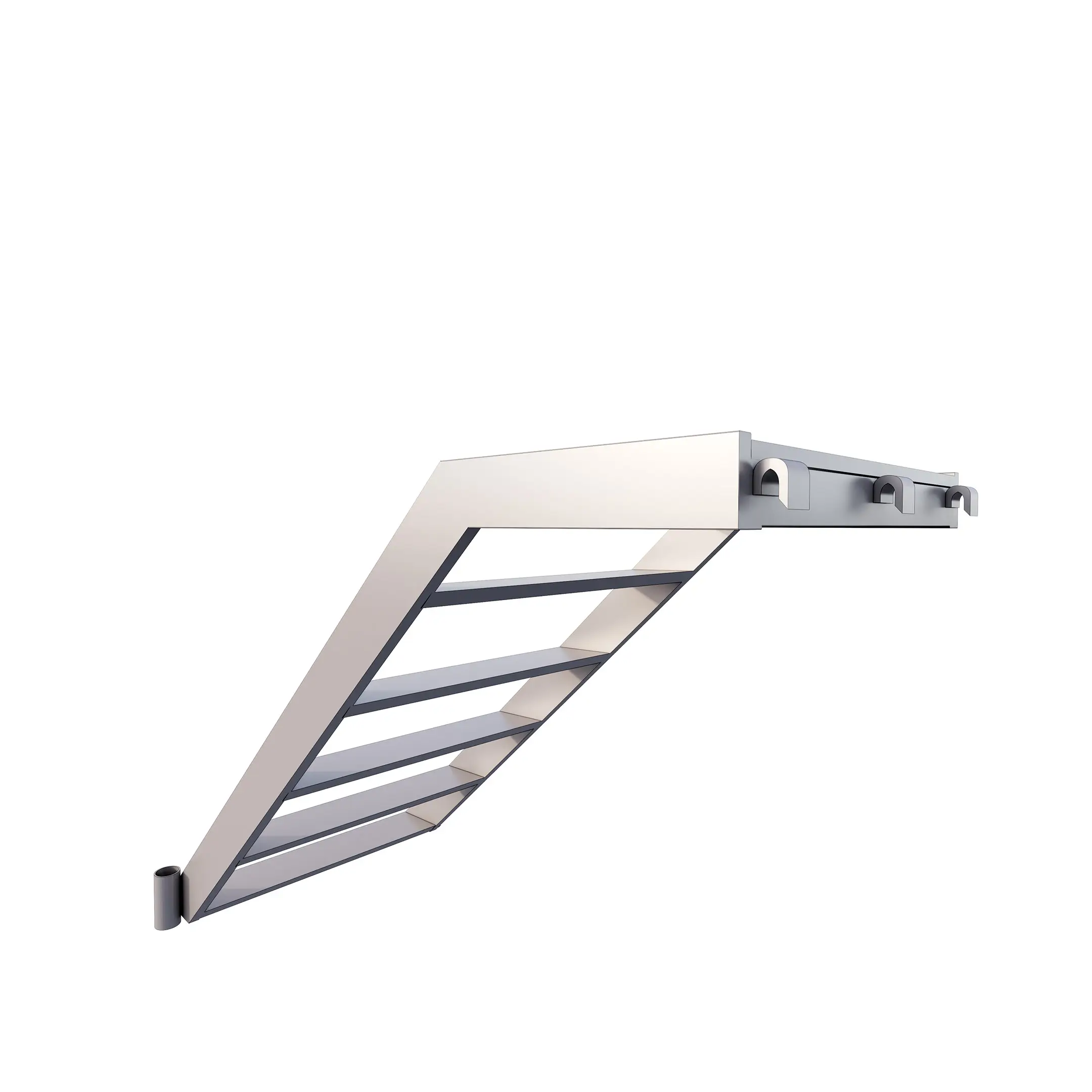 Stillas trapp 1m aluminium