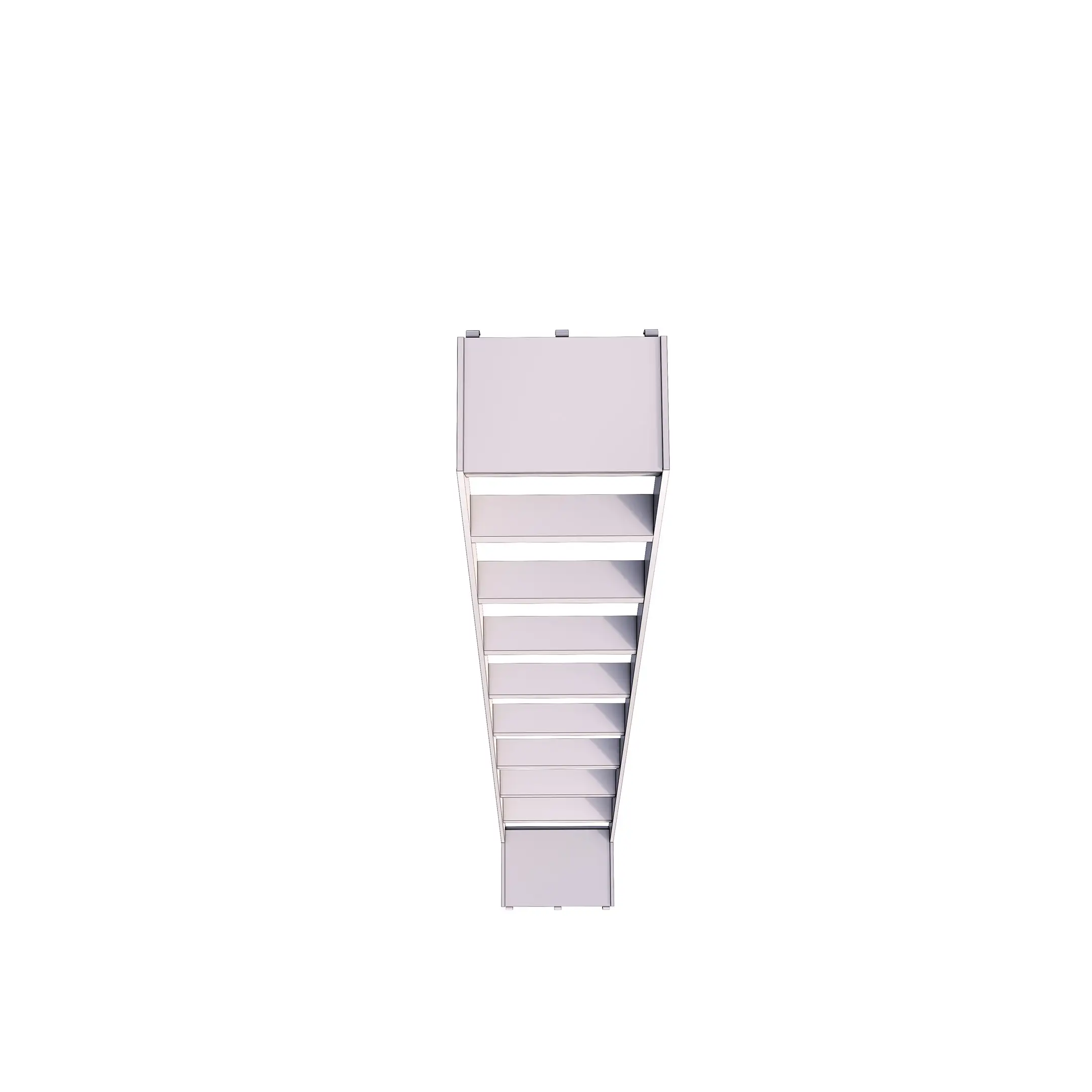 Stillas trapp 2,57m aluminium