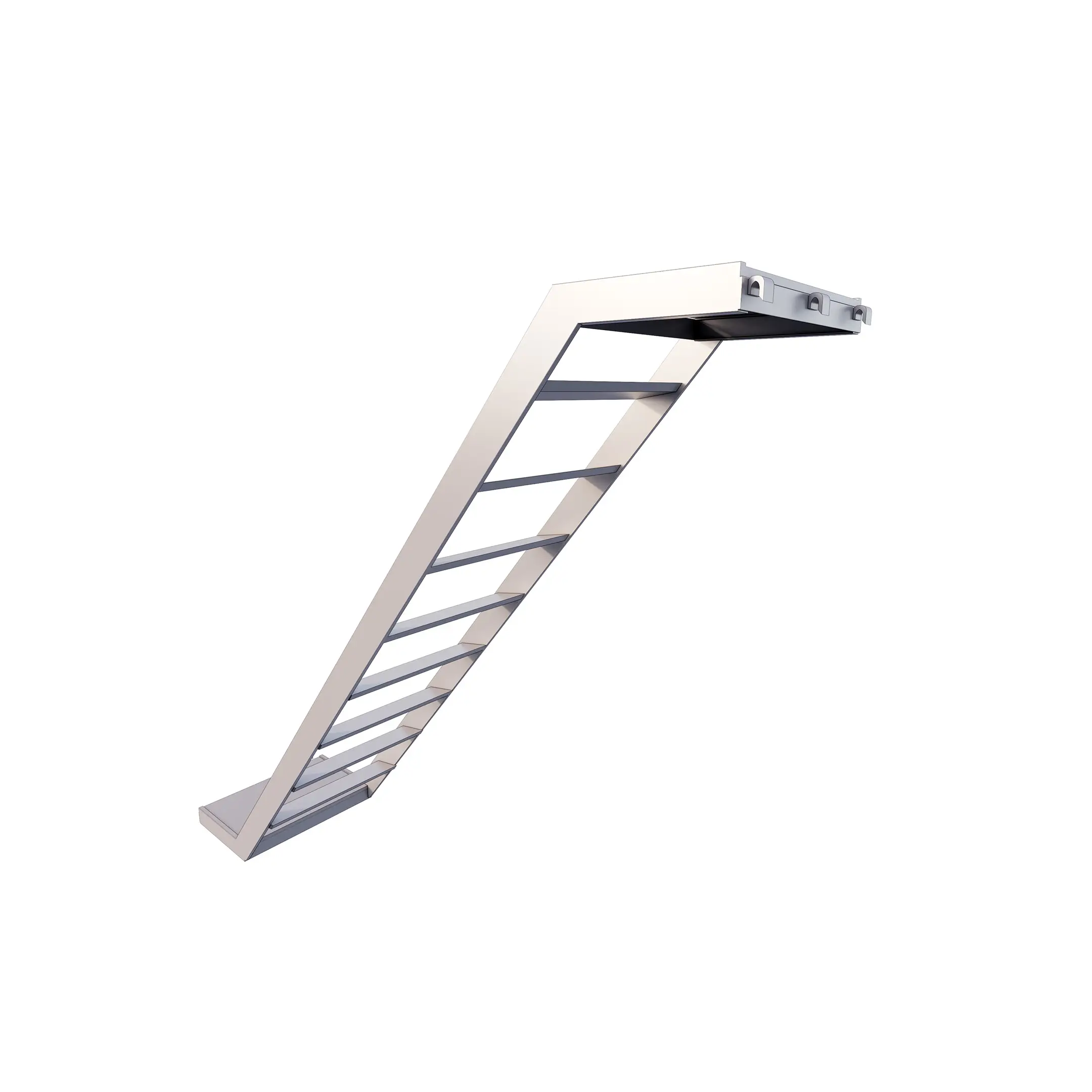 Stillas trapp 2,57m aluminium