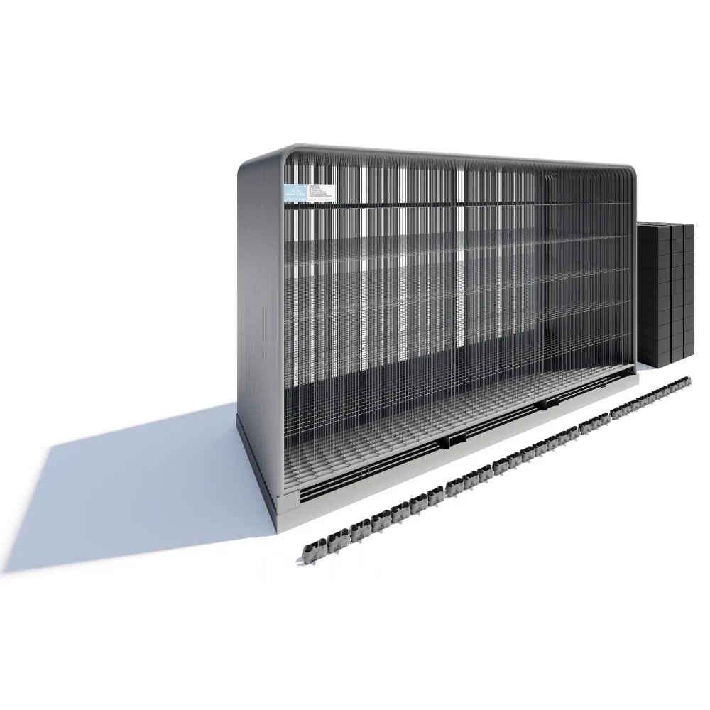Byggegjerder Smart 105m med transportpall