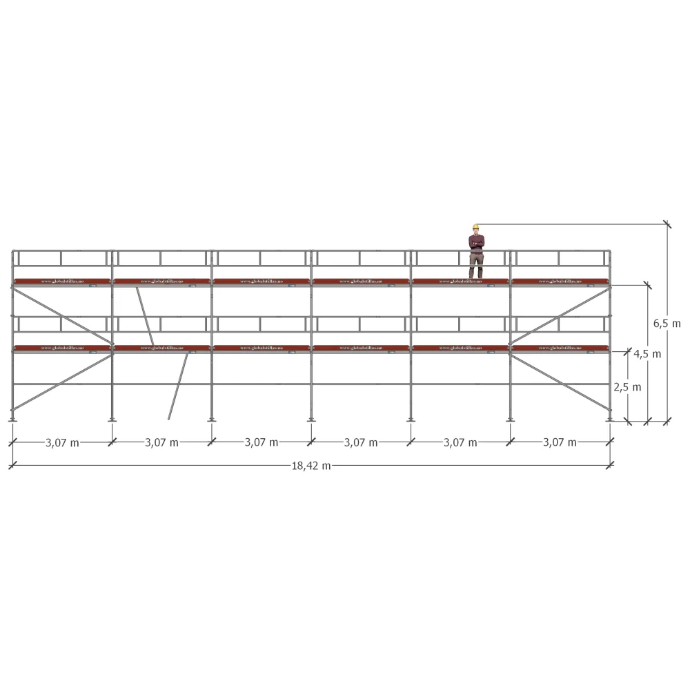 Tilhengerpakke 26 – 120m² aluminium