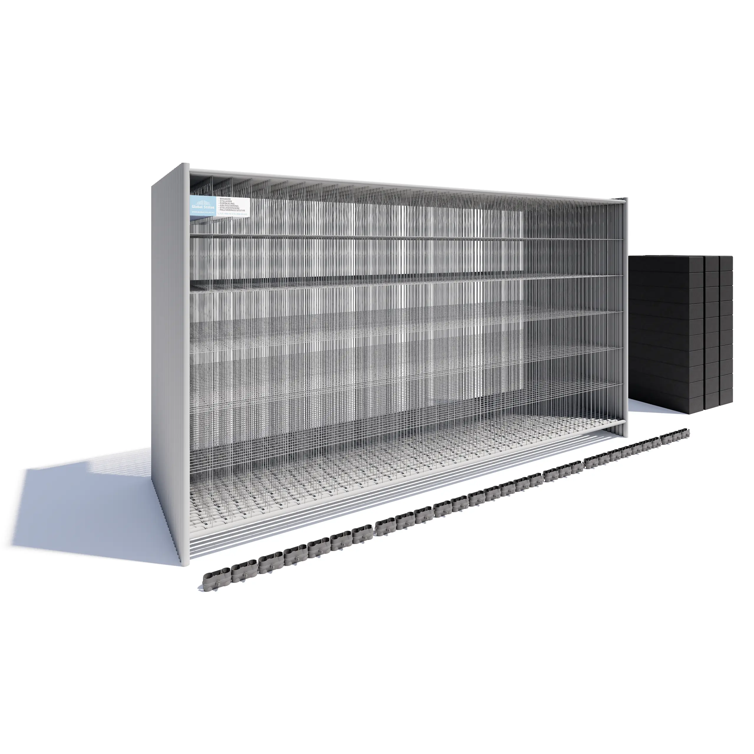 Byggegjerder Standard 105m