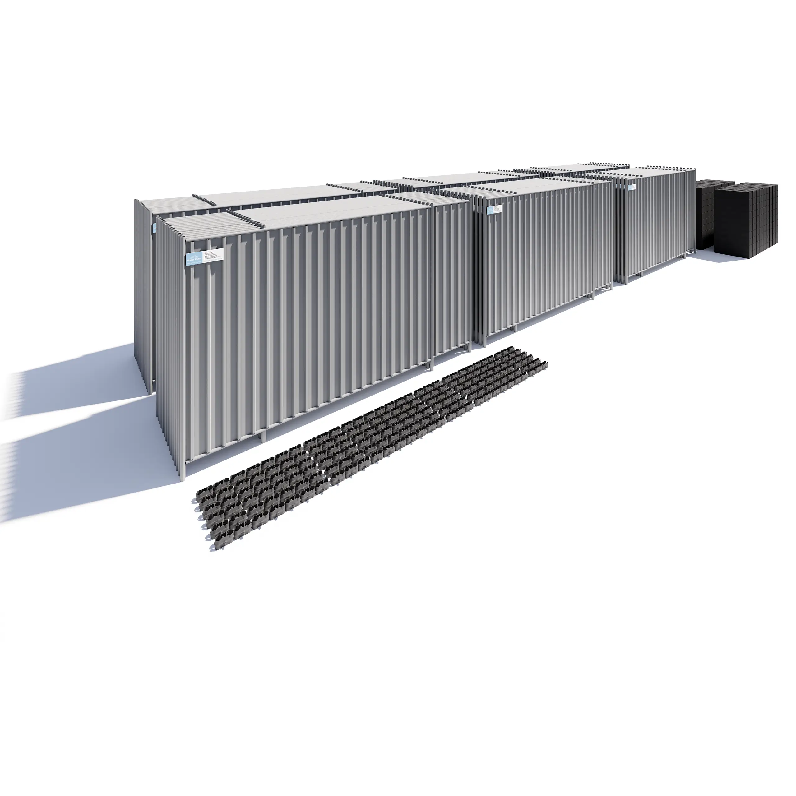 Byggegjerder Tett 504m
