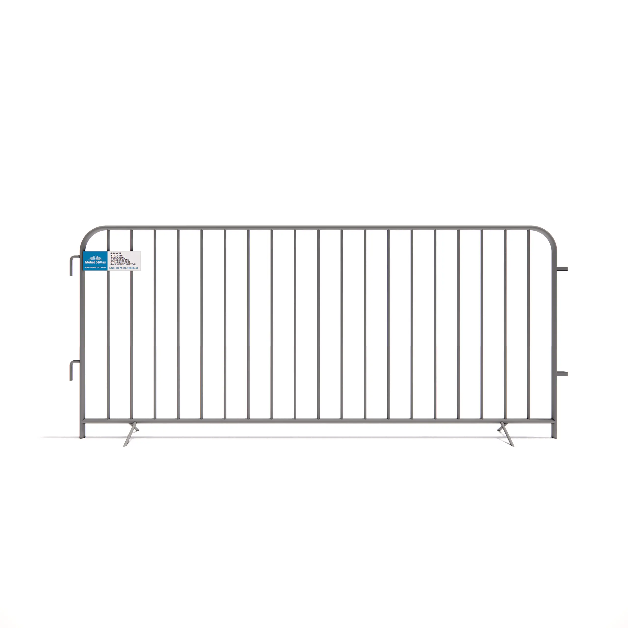Sperregjerde - 2,5m x 1,1m - tung