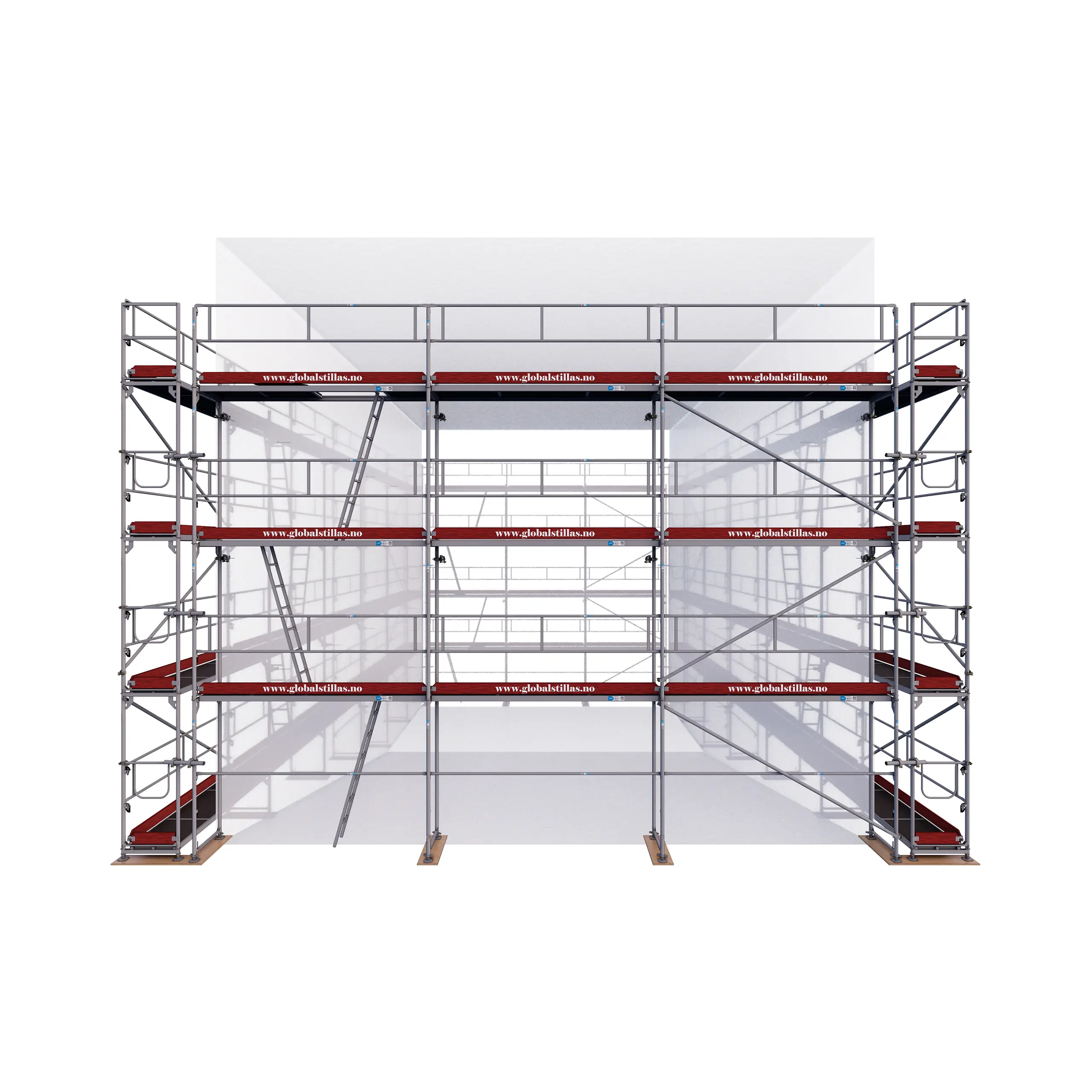 Huspakke Proff 582m² aluminium