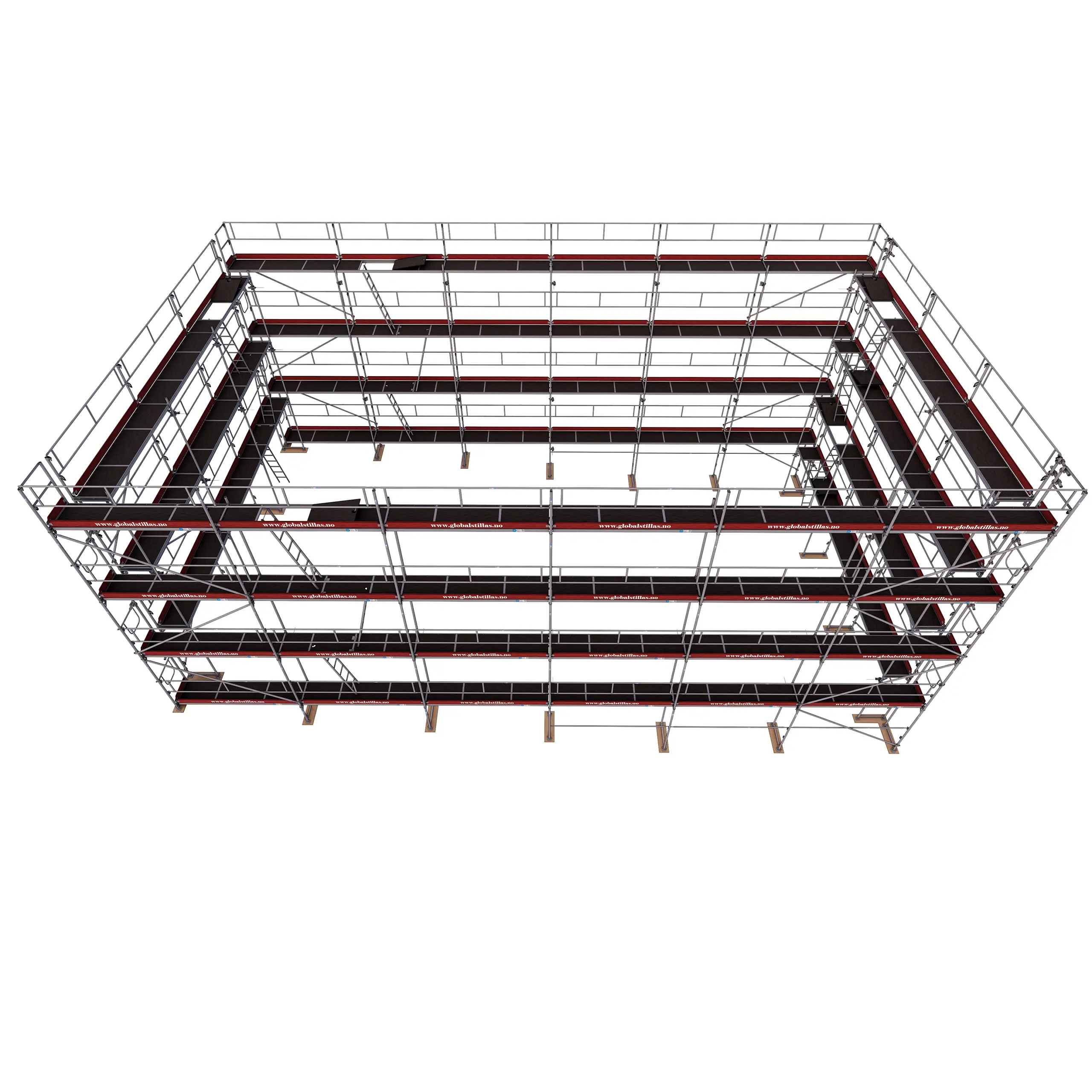 Huspakke Proff 582m² aluminium