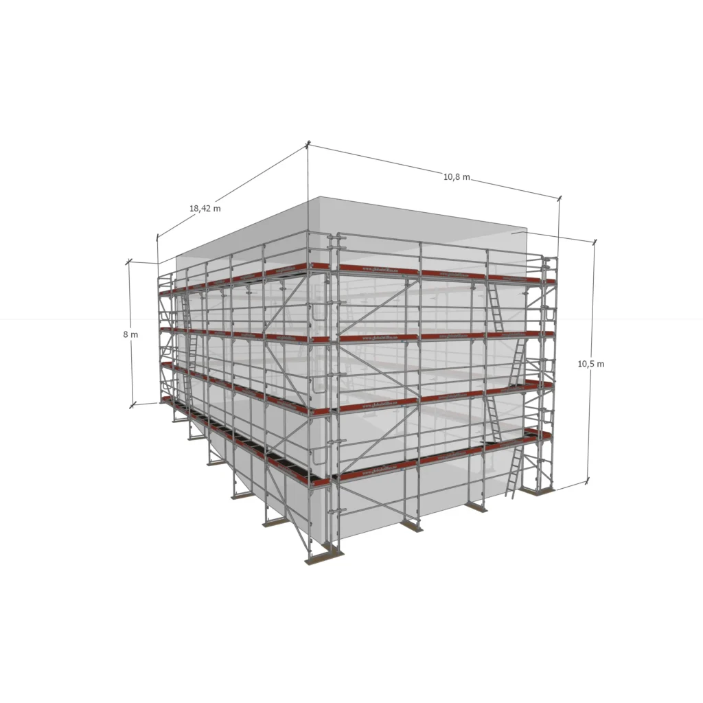 Huspakke Proff 582m² stål